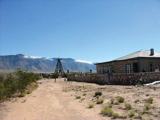 The McDonald Ranch House at Trinity Site. Photos by Tracy Nolis-Schwab.