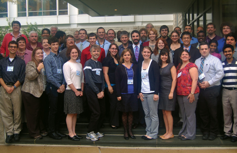 A recent photo of the SPS National Council, taken at the American Center for Physics in College Park, MD. Photo by Tracy Schwab.