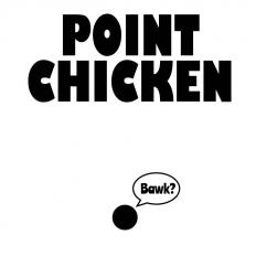 Point Chicken designed by Michael Welter. Often it is not only convenient, but necessary to use approximations in calculations. Assuming a chicken is a volume-less point is an example of one of those cases.