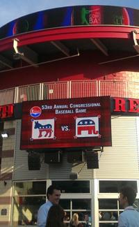 The congressional baseball game.