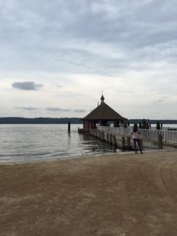 Wharf on the Potomac River at Mt. Vernon