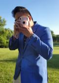 Justin + camera