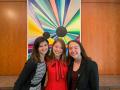 Jackie, Meg, and I at the final presentations