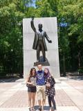 Three of us went to visit the island dedicated to Theodore Roosevelt--it was a great time to get back to nature and walk the trails.  