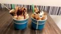 Amanda's and my rolled ice cream!