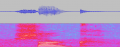 Recording in Audacity of the word "shark"